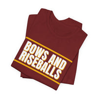 Thumbnail for Bows And Riseballs — Softball T-Shirt