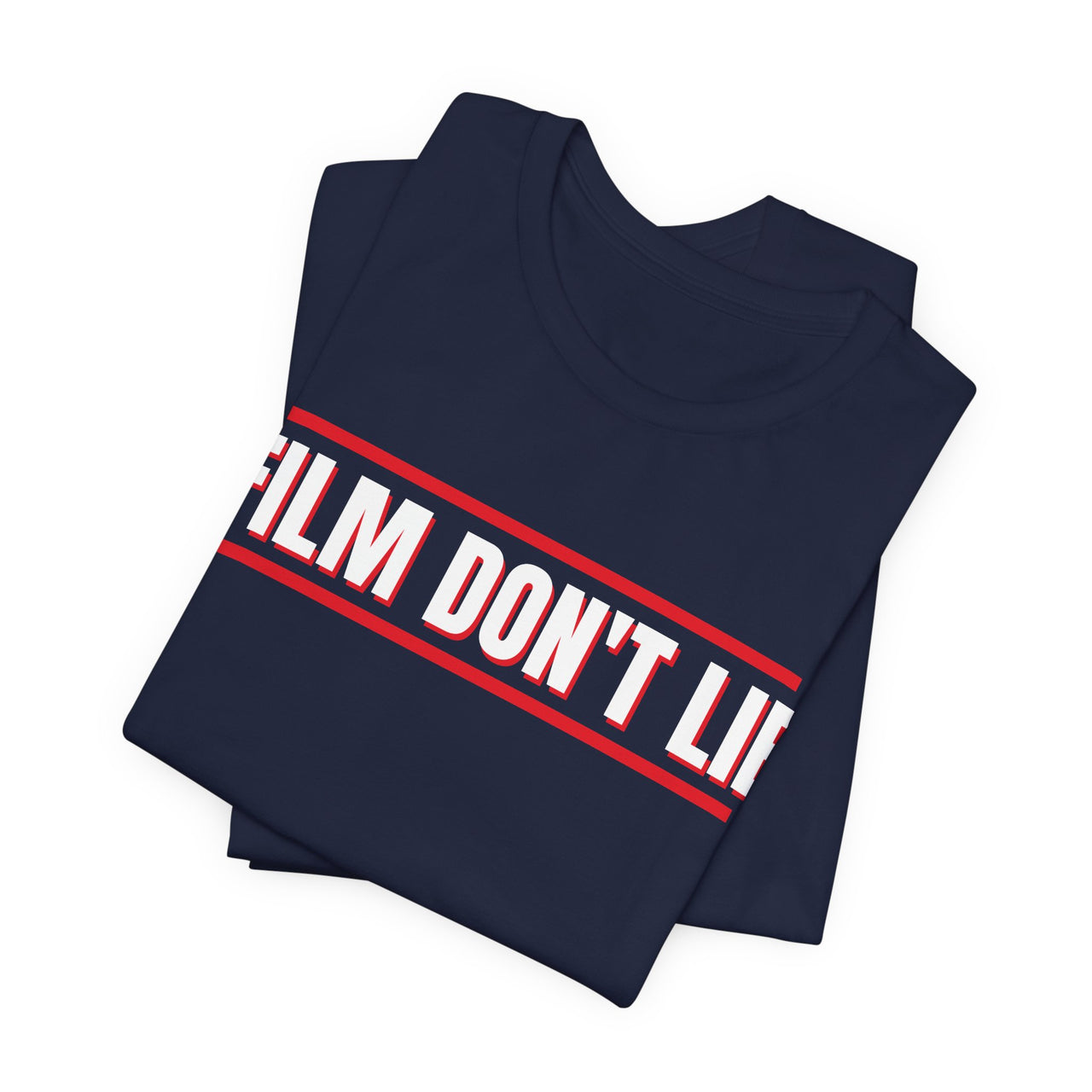 Film Don't Lie (Red / Black) — Football T-Shirt