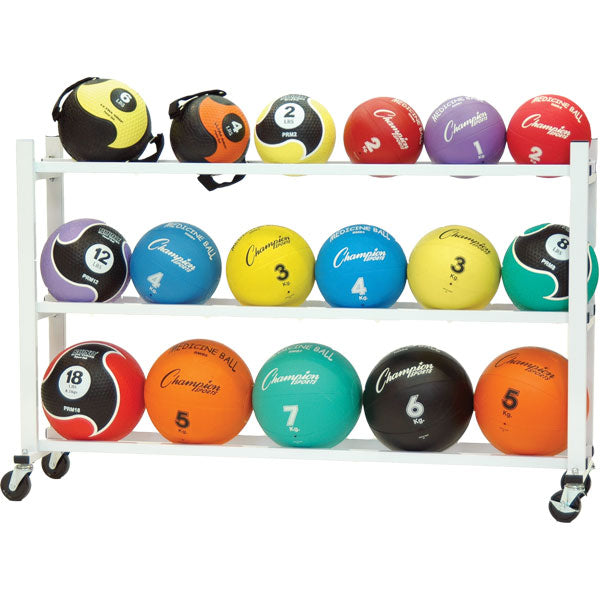 Deluxe Medicine Ball Cart