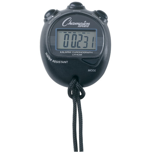 Big Digital Display Stopwatch, Black