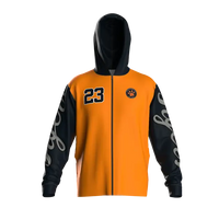 Thumbnail for Full Zip Long Sleeve Batting Practice Jacket With Hood