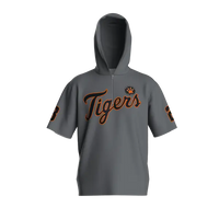 Thumbnail for 1/4 Zip Short Sleeve With Hood Batting Practice Jacket