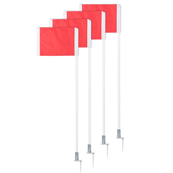 SPRING LOADED CORNER FLAGS