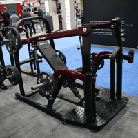 Thumbnail for Pro Strength Incline Chest / Shoulder Press - Muscle D Fitness - Adjustable - Plate Loaded - Pec Delt Training