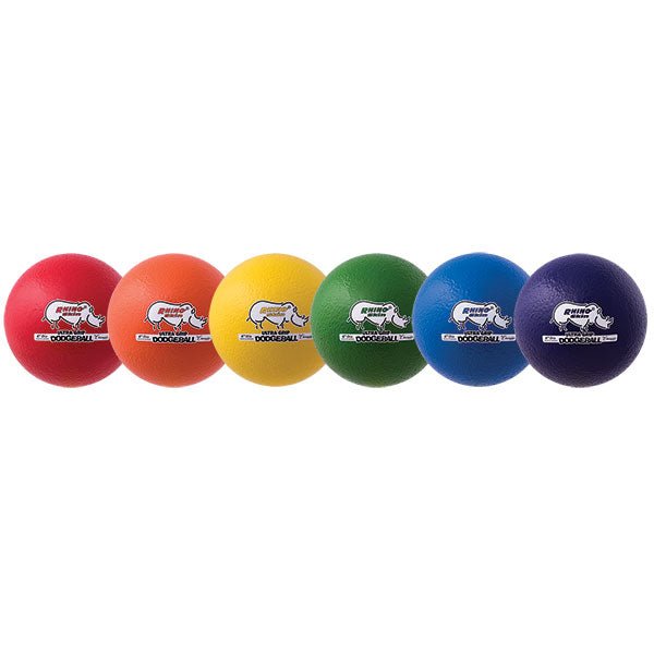 Rhino Skin Low Bounce Ultra Grip Dodgeball Set