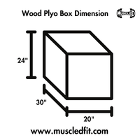Thumbnail for Muscle D Plyo Box(L x W x H: 30