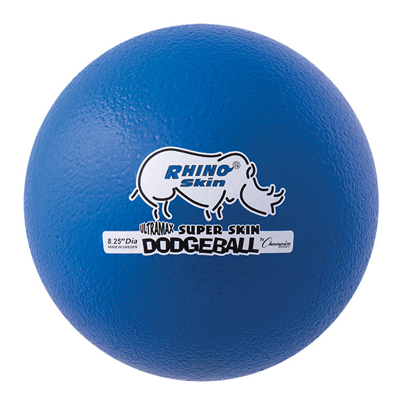 8.5" Rhino Skin Ultra Max Dodgeball, Blue