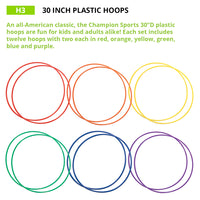 Thumbnail for Plastic Hoops | 24, 30, & 36 Inches |