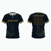 Thumbnail for 2-Button Baseball Jersey example 18