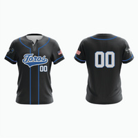 Thumbnail for 2-Button Baseball Jersey example 17