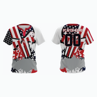 Thumbnail for 2-Button Baseball Jersey example 11