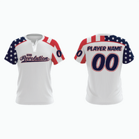 Thumbnail for 2-Button Baseball Jersey example 3
