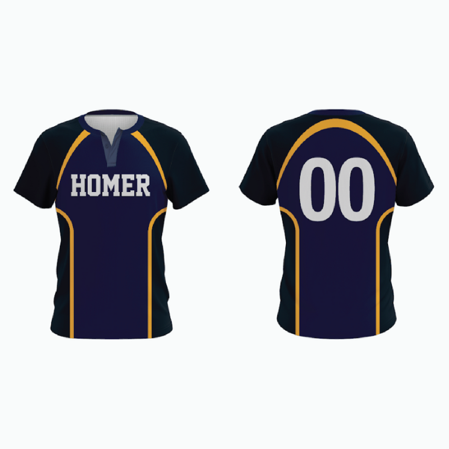 2-Button Baseball Jersey example 16