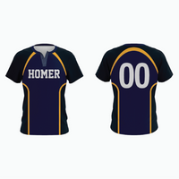 Thumbnail for 2-Button Baseball Jersey example 16