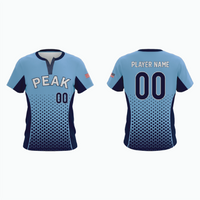 Thumbnail for 2-Button Baseball Jersey example 2