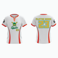 Thumbnail for 2-Button Baseball Jersey example 13