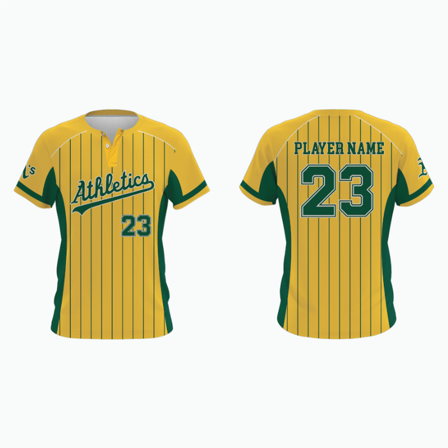 2-Button Baseball Jersey example 1