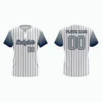 Thumbnail for 2-Button Baseball Jersey example 12