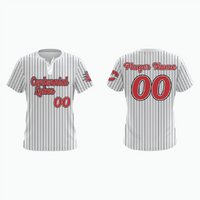 Thumbnail for 2-Button Baseball Jersey example 20
