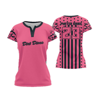 Thumbnail for 2-Button Cap Sleeve Softball Jersey