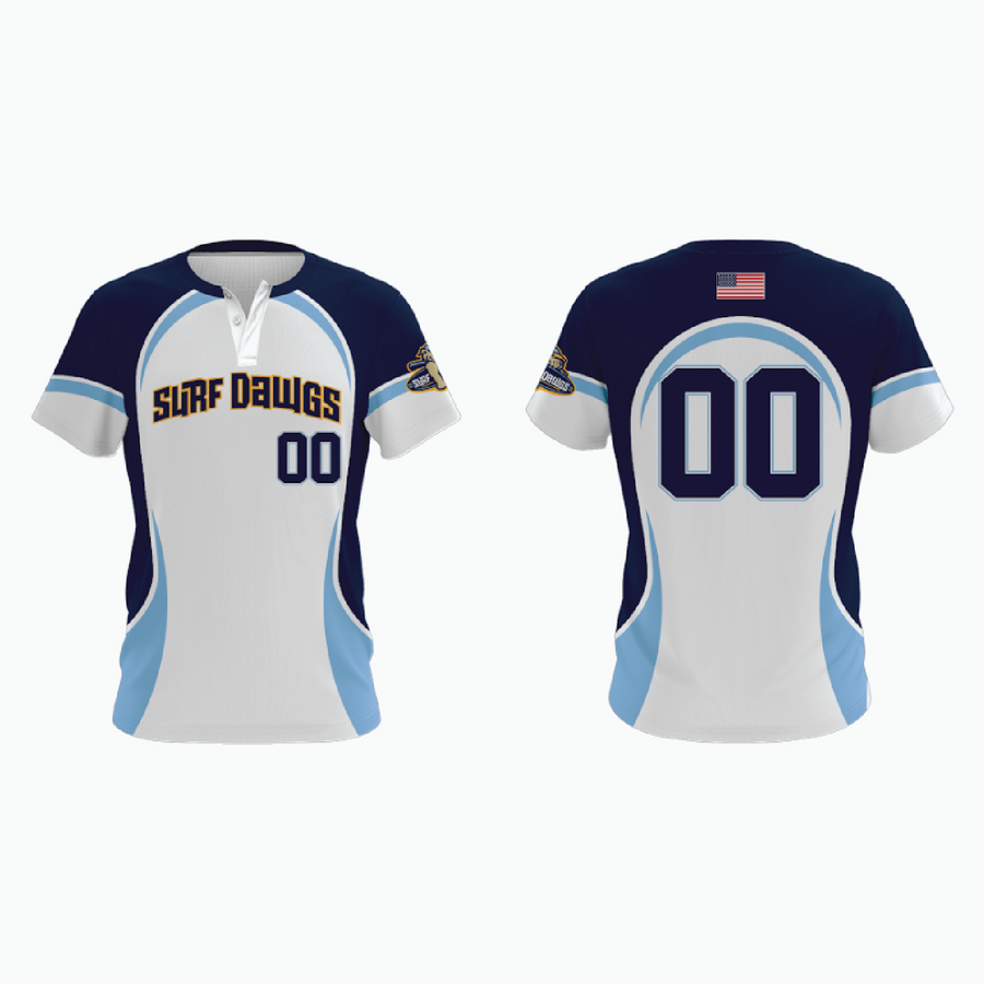 2-Button Baseball Jersey example 14