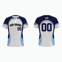 Thumbnail for 2-Button Baseball Jersey example 14