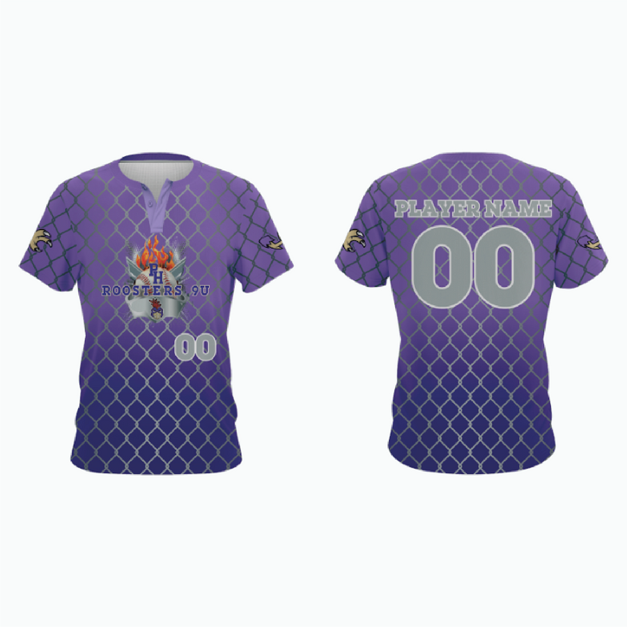 2-Button Baseball Jersey example 5