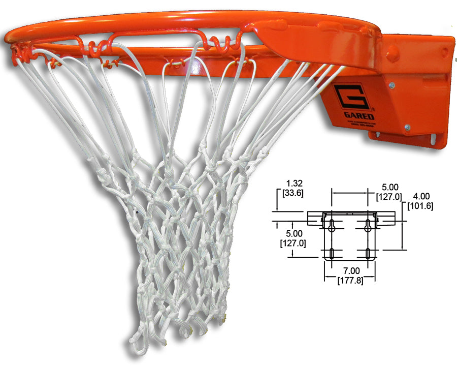 Nba Rim Construction Collegiate Breakaway Rim – HoopsKing