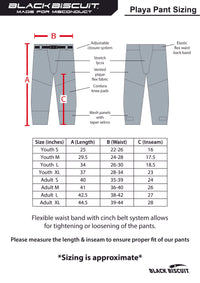 Thumbnail for "PLAYA" Inline Hockey Pant - Black/Pink