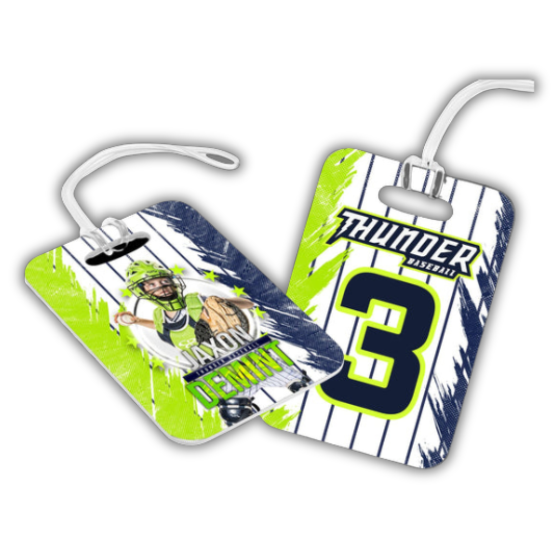 Custom Double Sided Bag Tag