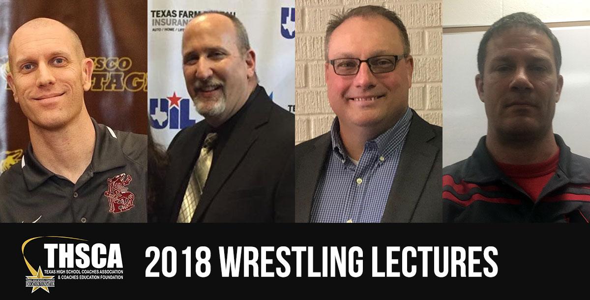 2018 Coaching School Wrestling Lectures