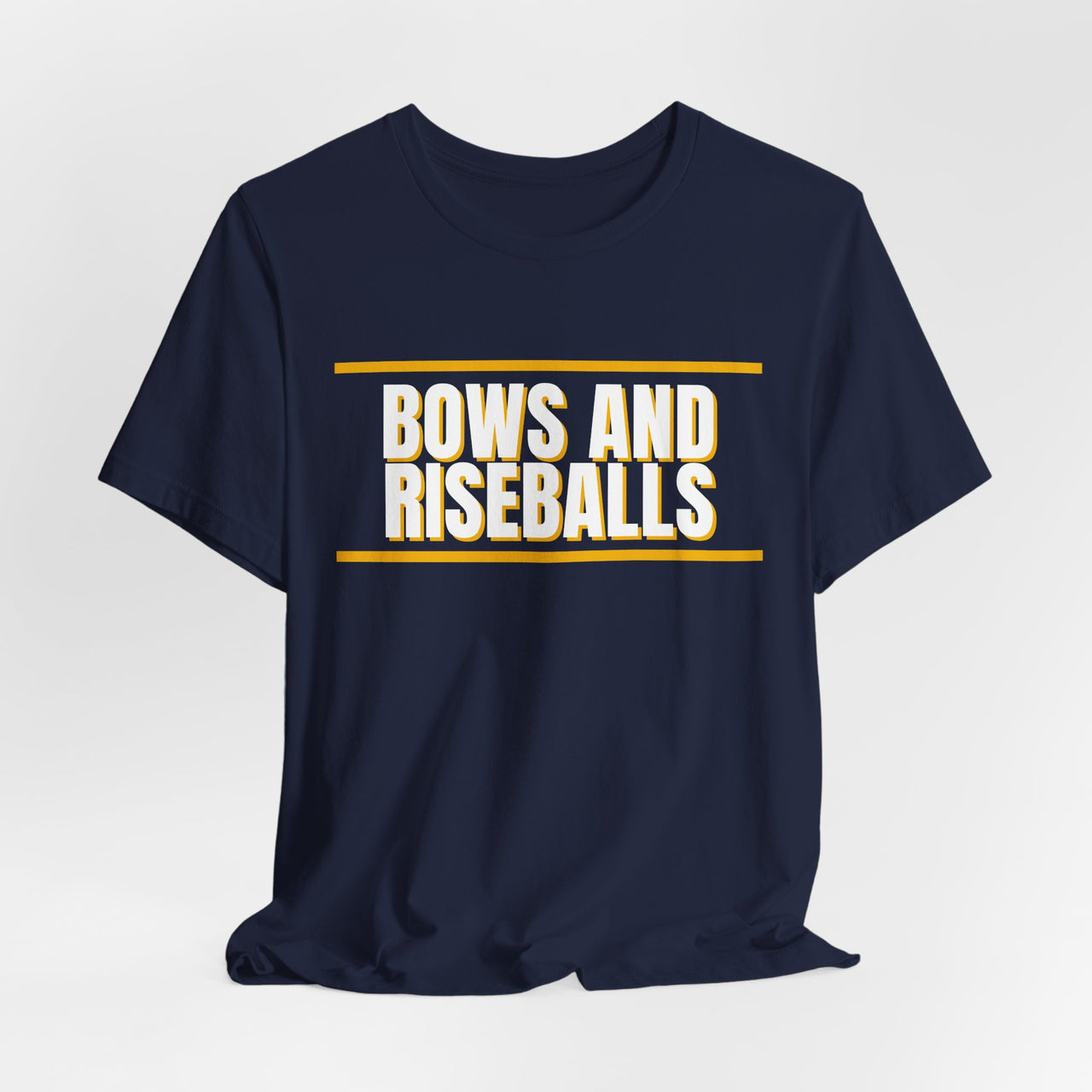 Bows And Riseballs — Softball T-Shirt