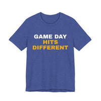Thumbnail for Game Day Hits Different — Football T-Shirt