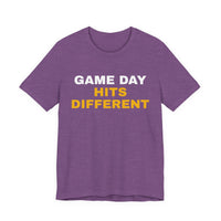 Thumbnail for Game Day Hits Different — Football T-Shirt