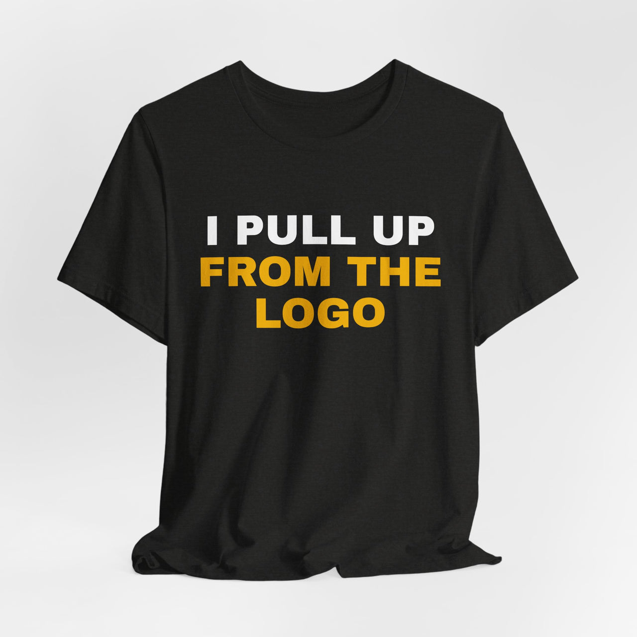 I Pull Up From The Logo — Basketball T-Shirt