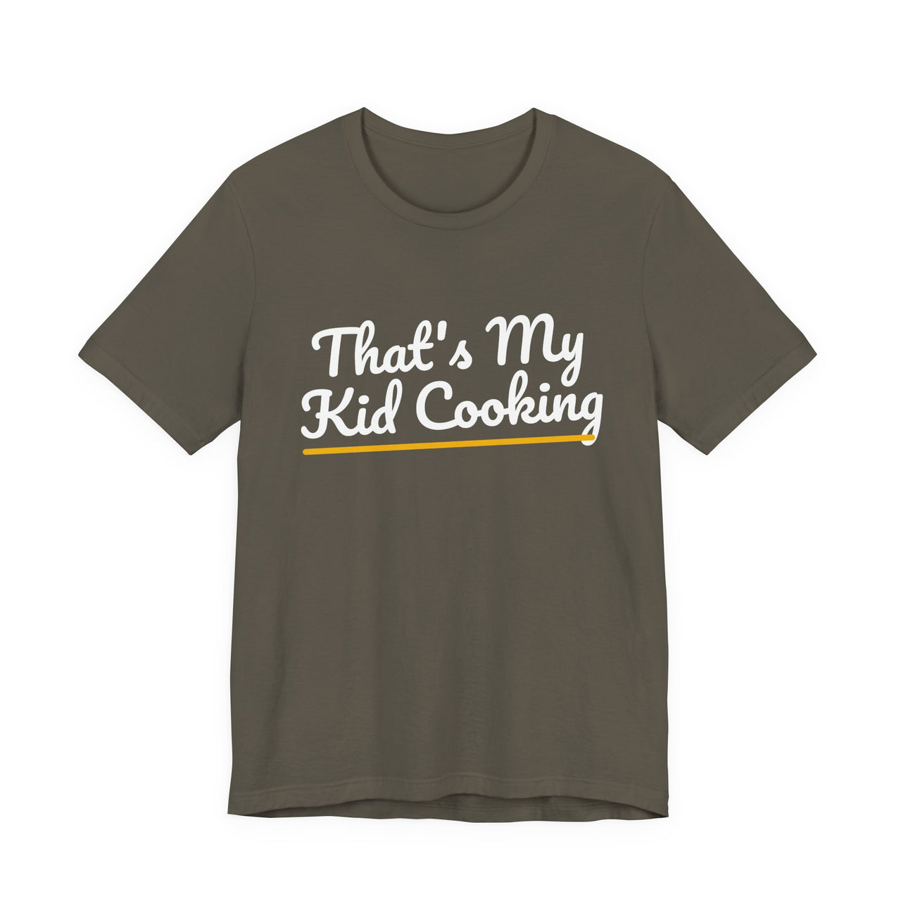 That's My Kid Cooking — Basketball T-Shirt
