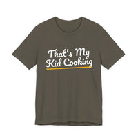 Thumbnail for That's My Kid Cooking — Basketball T-Shirt