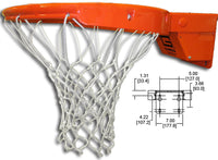 Thumbnail for Collegiate International Breakaway Rim with Tube Tie Net attachment