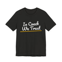 Thumbnail for In Coach We Trust — Football T-Shirt