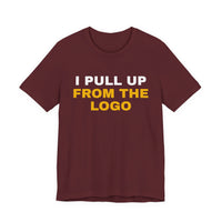 Thumbnail for I Pull Up From The Logo — Basketball T-Shirt