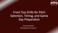 Thumbnail for Front Toss Hitting Drills for Pitch Selection, Timing, and Game Day Preparation