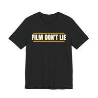 Thumbnail for Film Don't Lie (Navy / Gold) — Football T-Shirt