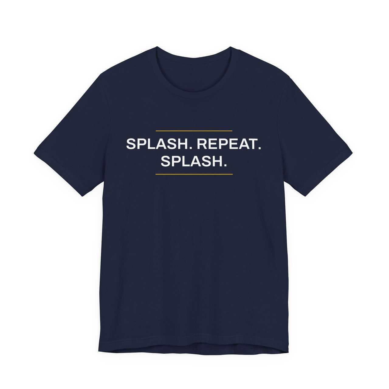Splash. Repeat. Splash. — Basketball T-Shirt