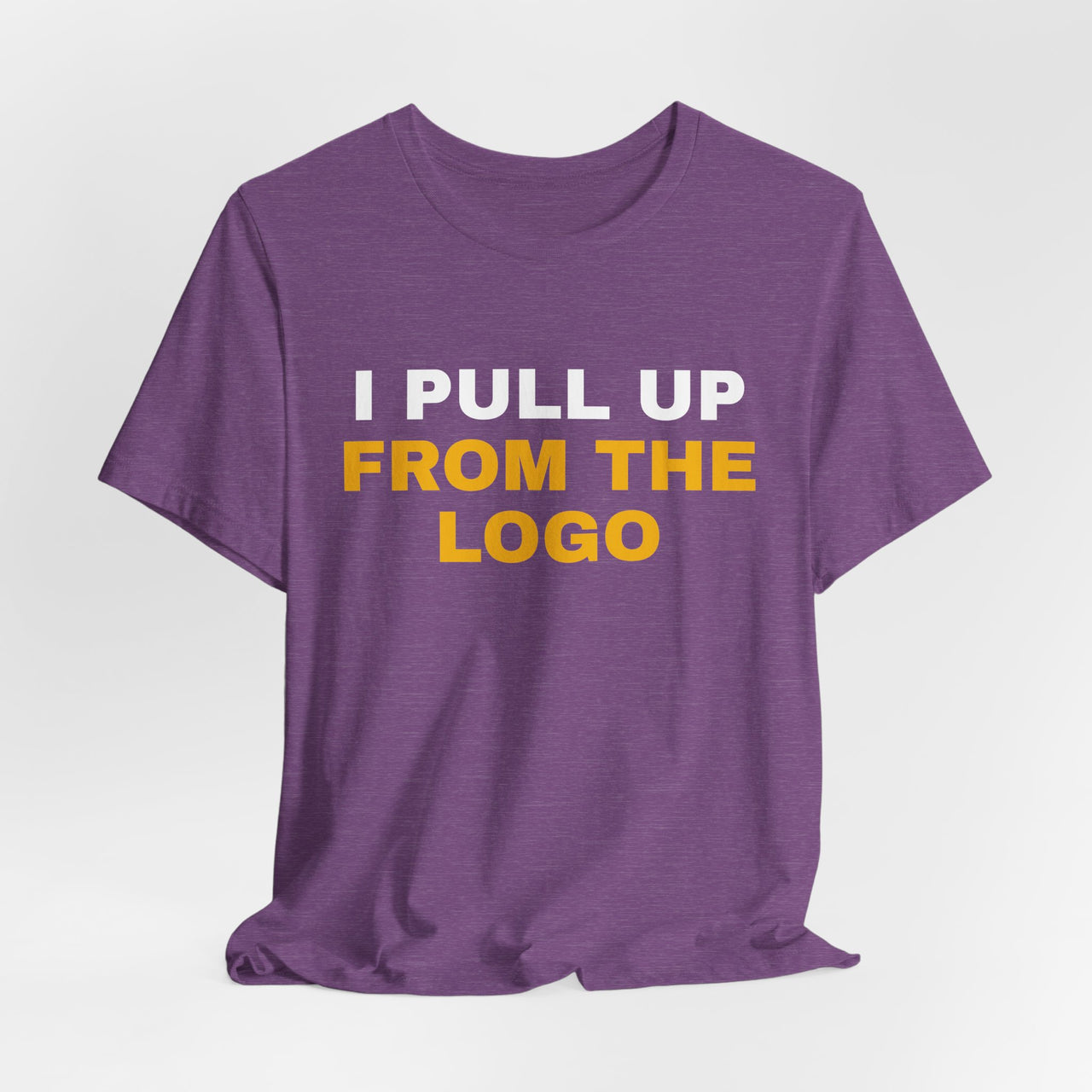 I Pull Up From The Logo — Basketball T-Shirt