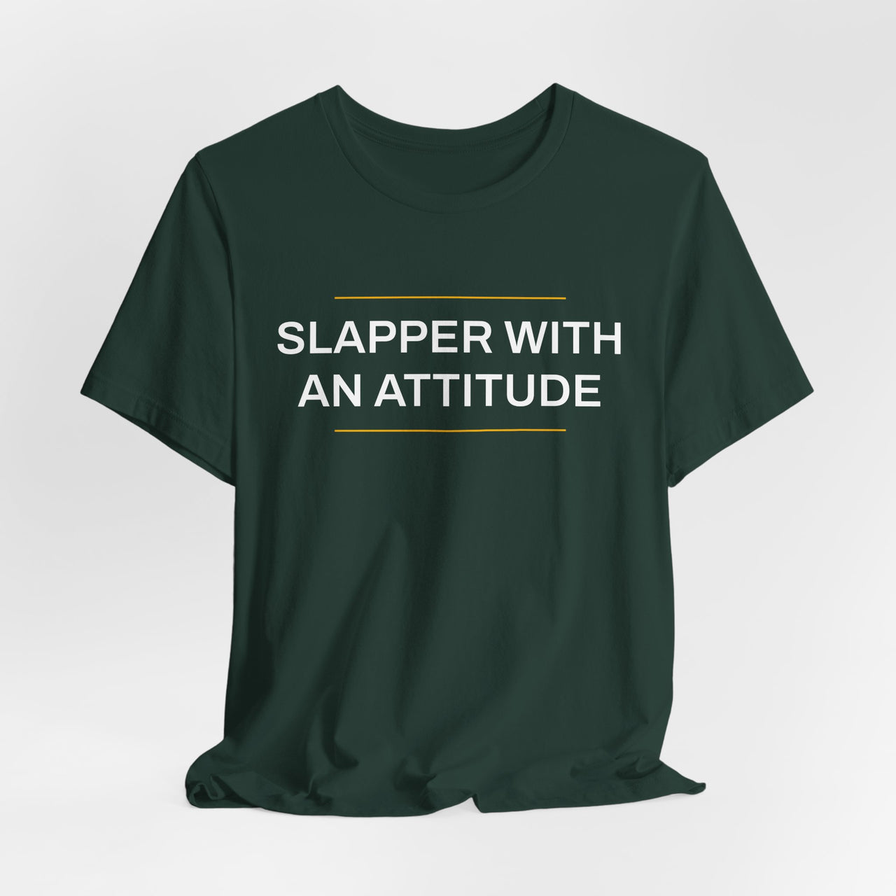 Slapper With An Attitude — Softball T-Shirt