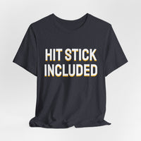 Thumbnail for Hit Stick Included — Football T-Shirt