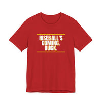 Thumbnail for Riseball's Coming. Duck. — Softball T-Shirt