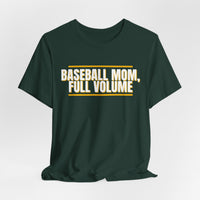 Thumbnail for Baseball Mom, Full Volume — Baseball T-Shirt