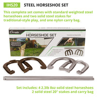 Thumbnail for Steel Horseshoe Set