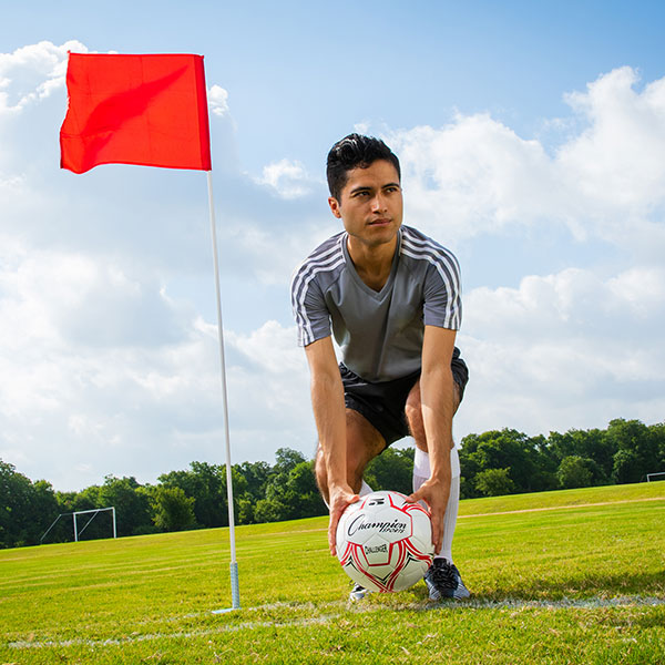 SLIM LINE SOCCER CORNER FLAGS